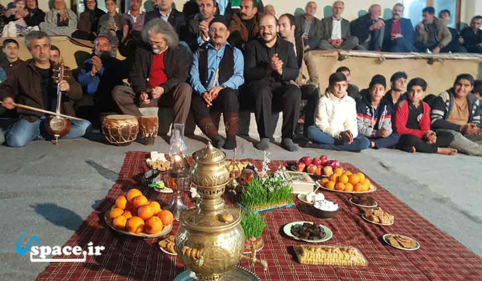 مراسم محلی در اقامتگاه بوم گردی کوتنا - مازندران - قائم شهر - روستای کوتنا