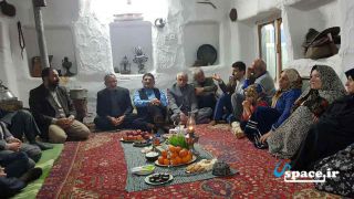مراسم محلی در اقامتگاه بوم گردی کوتنا - مازندران - قائم شهر - روستای کوتنا